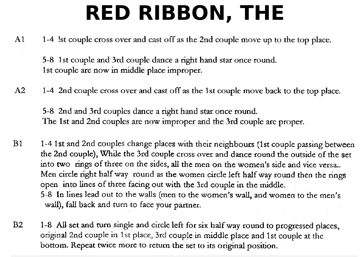 Red Ribbon, The (dance)